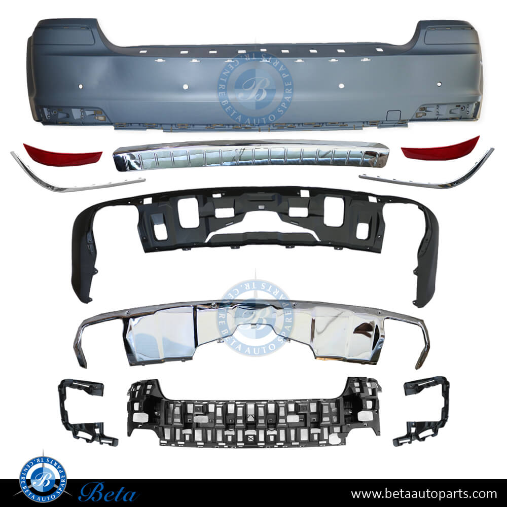 Rear Bumper assembly for Mercedes GL-Class X164 2009-2012 models, Part Number 1648850538 Rear Bumper assembly for Mercedes GL-Class X164 2009-2012 models, Part Number 1648850538